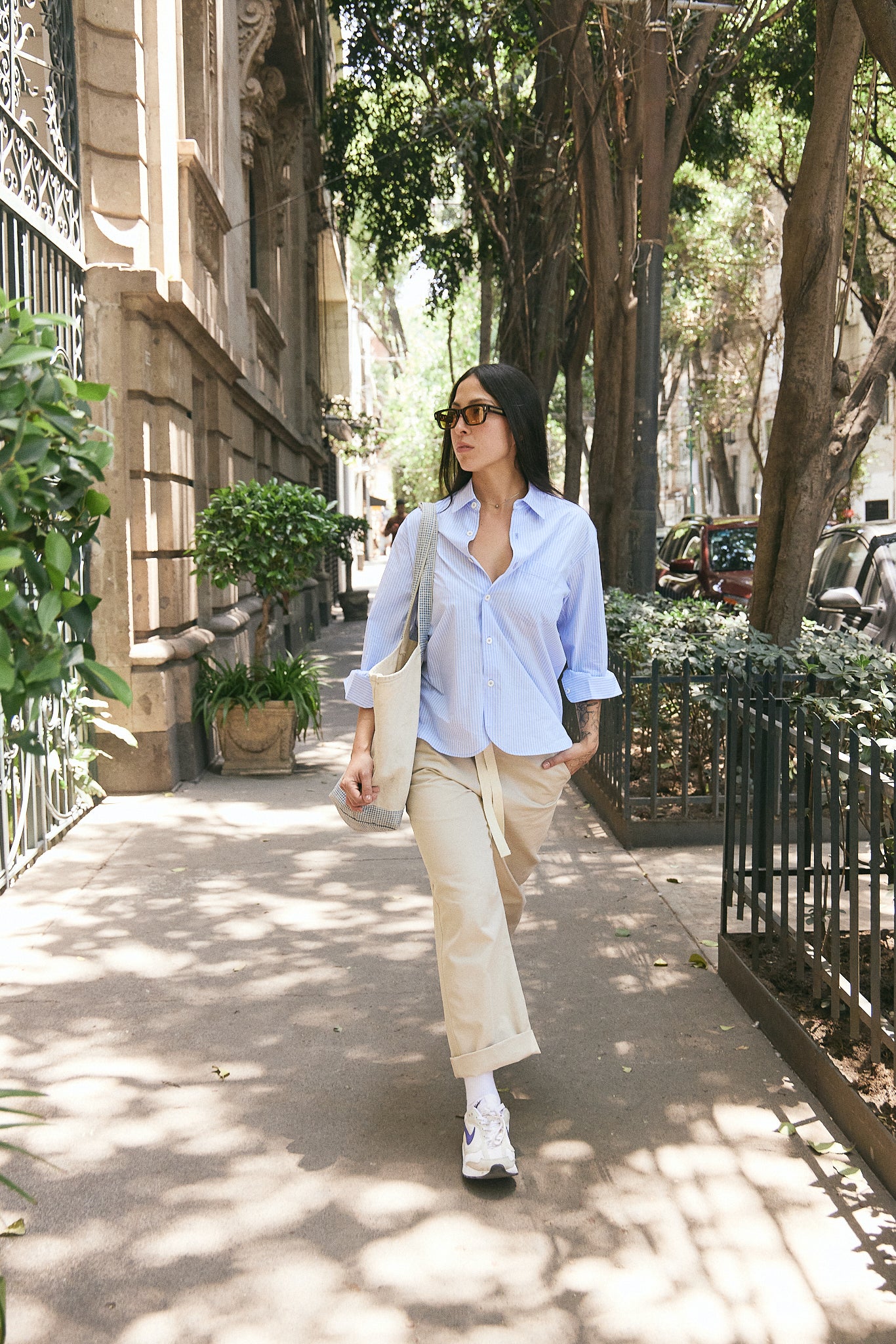 Blue Stripe Dress Shirt