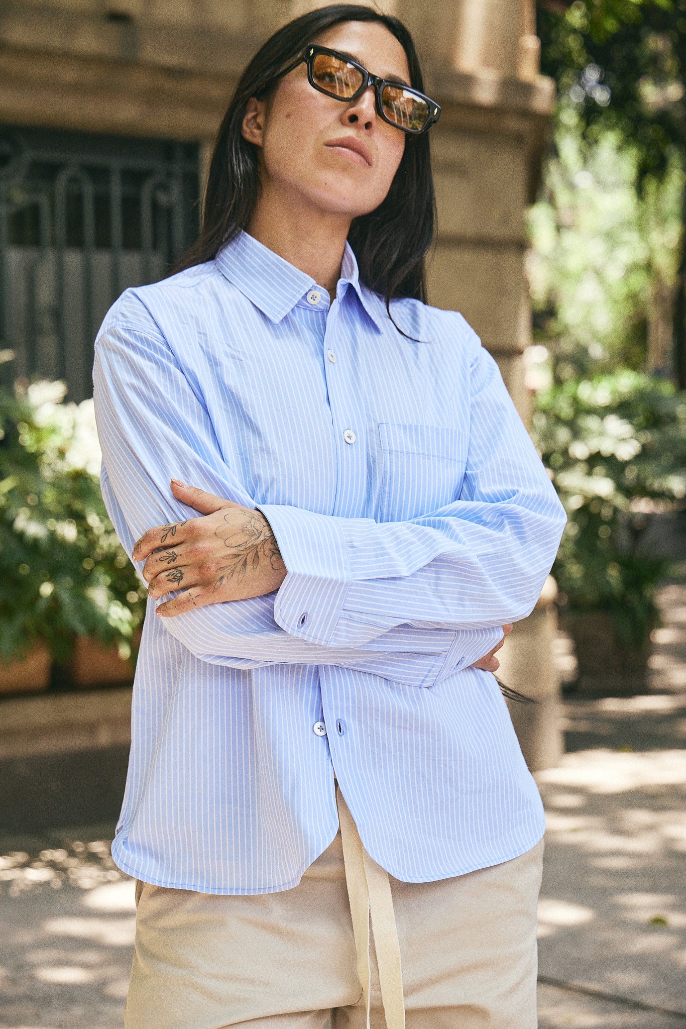 Blue Stripe Dress Shirt