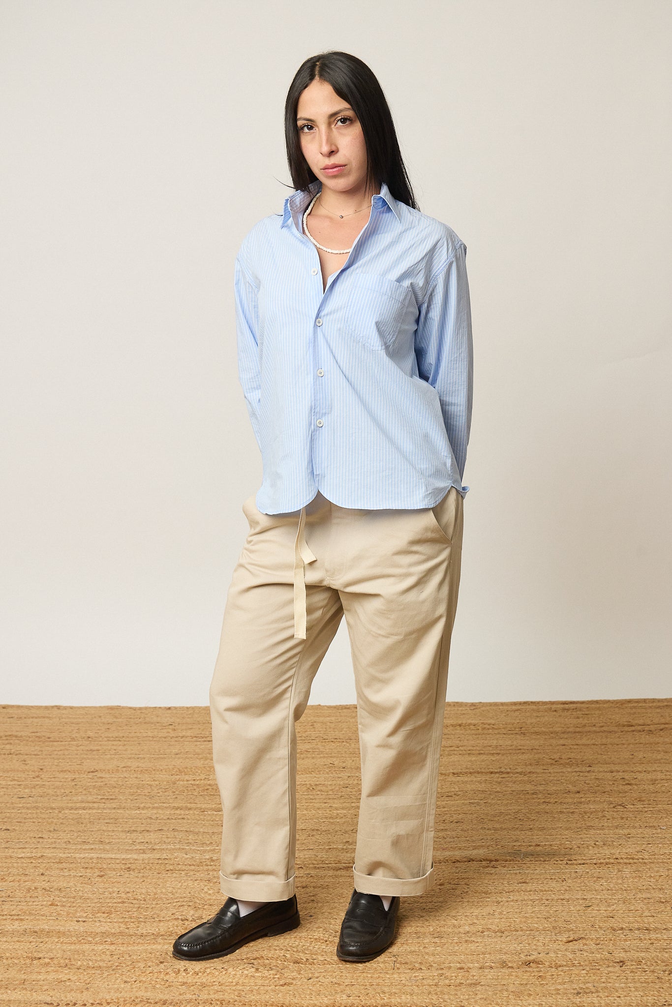 Blue Stripe Dress Shirt