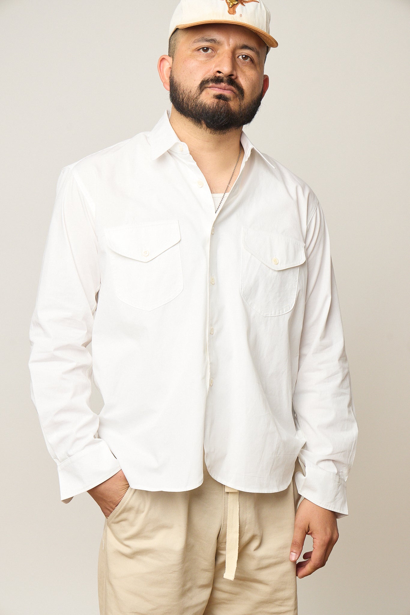 WHITE DRESS SHIRT