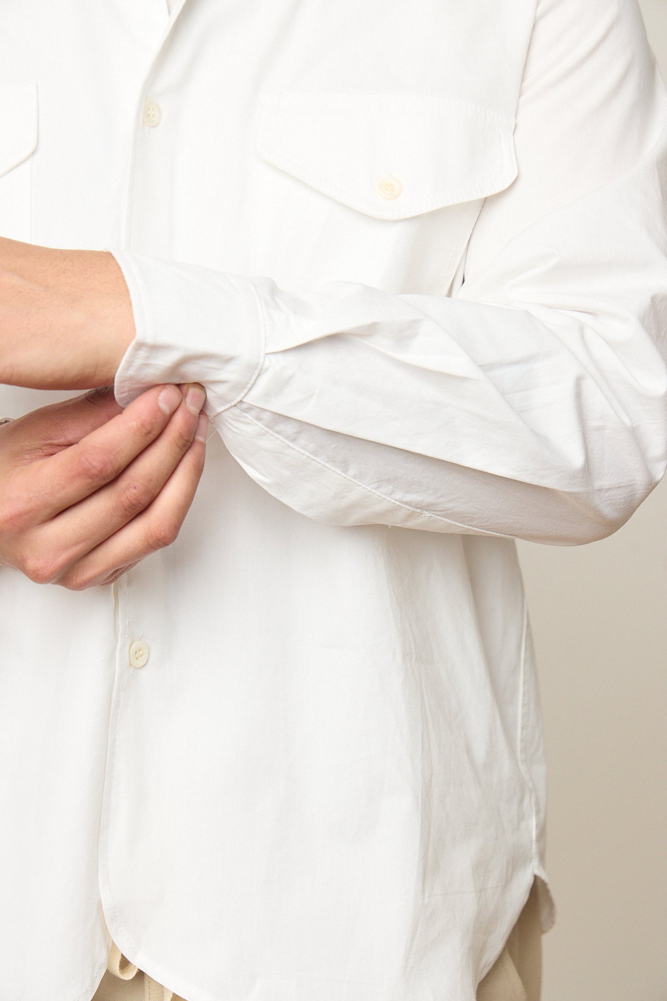 WHITE DRESS SHIRT