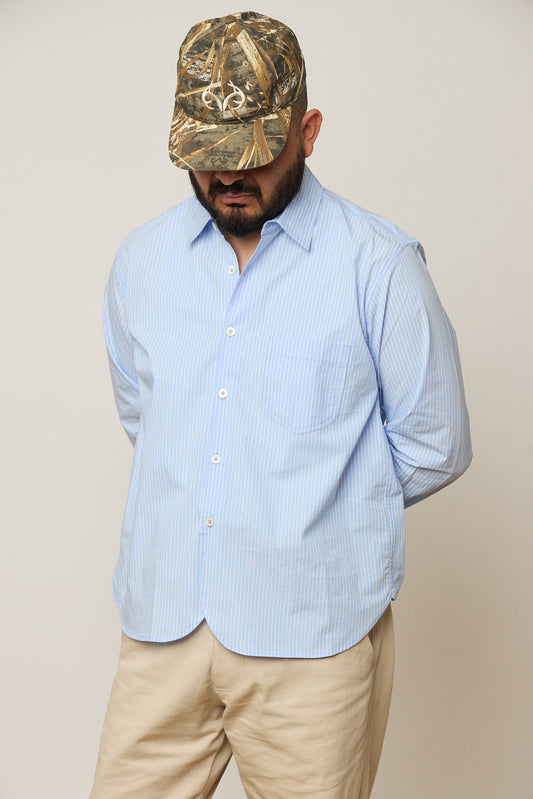 Blue Stripe Dress Shirt