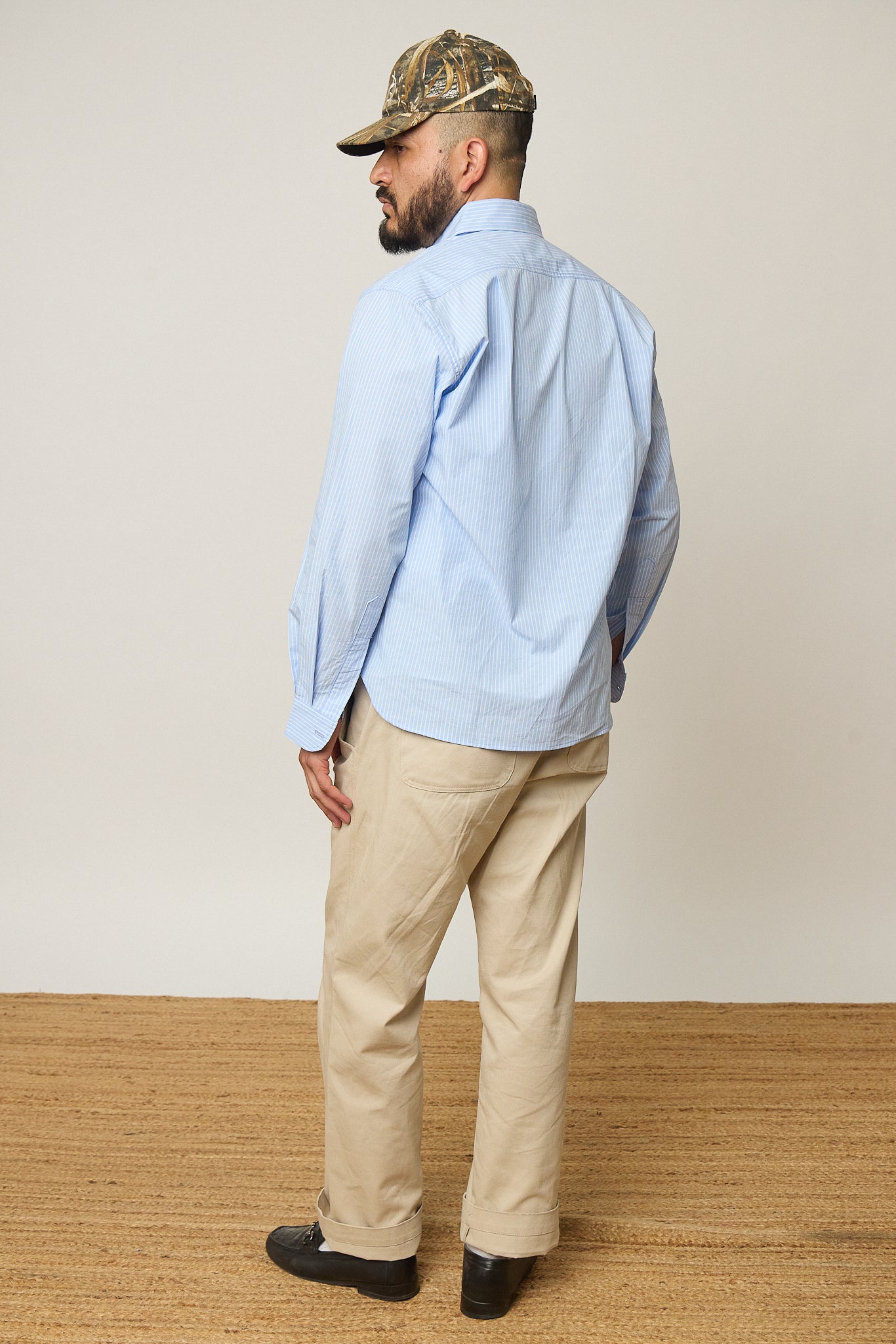 Blue Stripe Dress Shirt